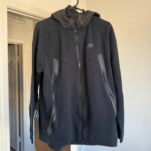 Nike Tech Fleece Full Zip Hoodie Black Large
